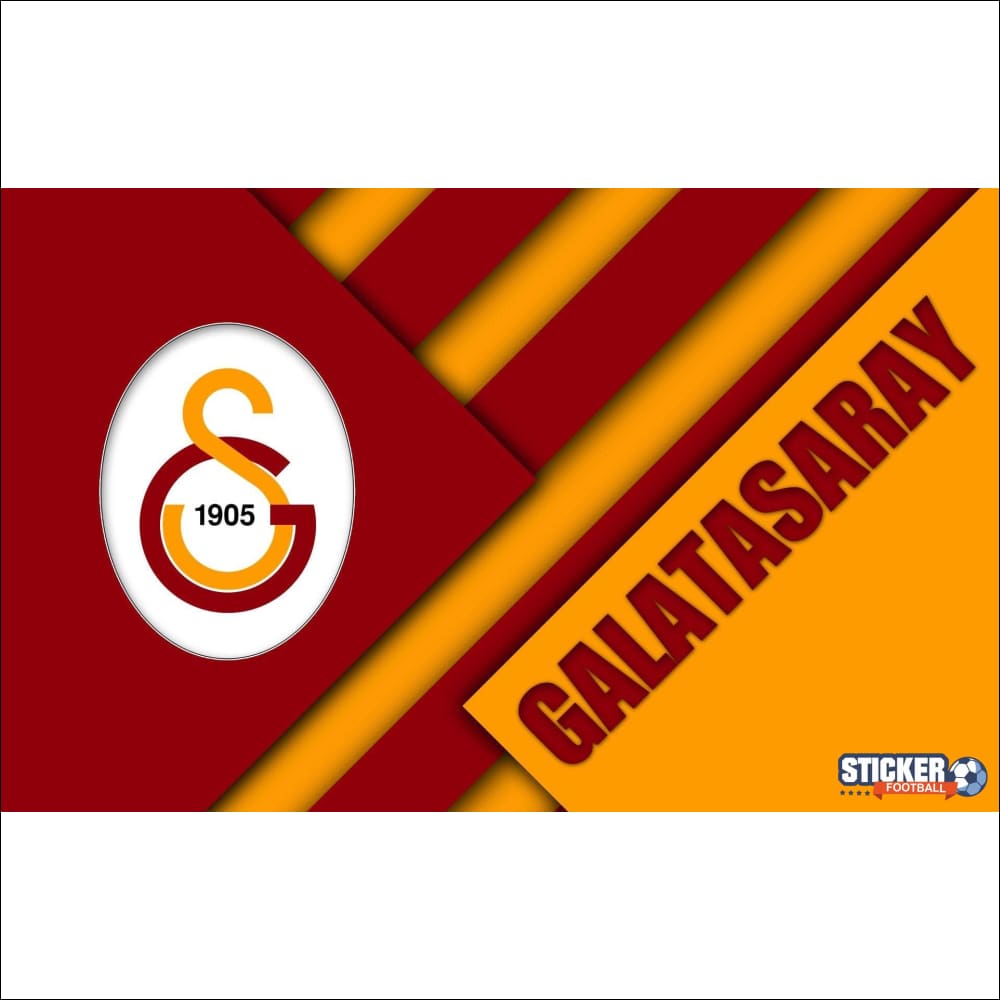 Conception graphique sur le thème de Galatasaray.