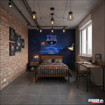 Papier Peint FC Barcelona Idéal pour Fans Sportifs - Vignette | stickers foot