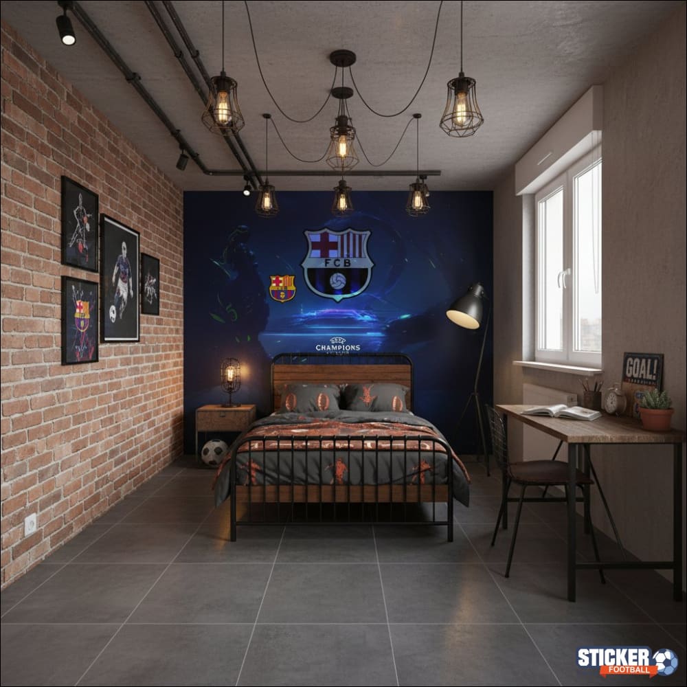 Visualisation Papier Peint FC Barcelona Idéal pour Fans Sportifs