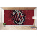 papier peint foot AC Milan Italie - Vignette | stickers foot