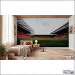 papier peint foot Anfield Liverpoll stadium football - Vignette | stickers foot