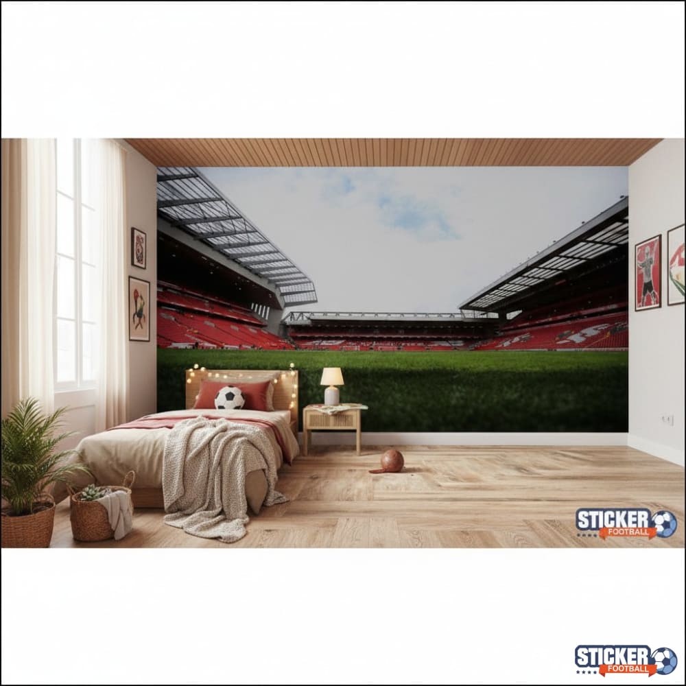 Visualisation papier peint foot Anfield Liverpoll stadium football
