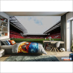 papier peint foot Anfield Liverpoll stadium football - Vignette | stickers foot