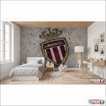 papier peint foot AS Monaco decoration - Vignette | stickers foot