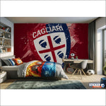 papier peint foot Cagliari deco - Vignette | stickers foot