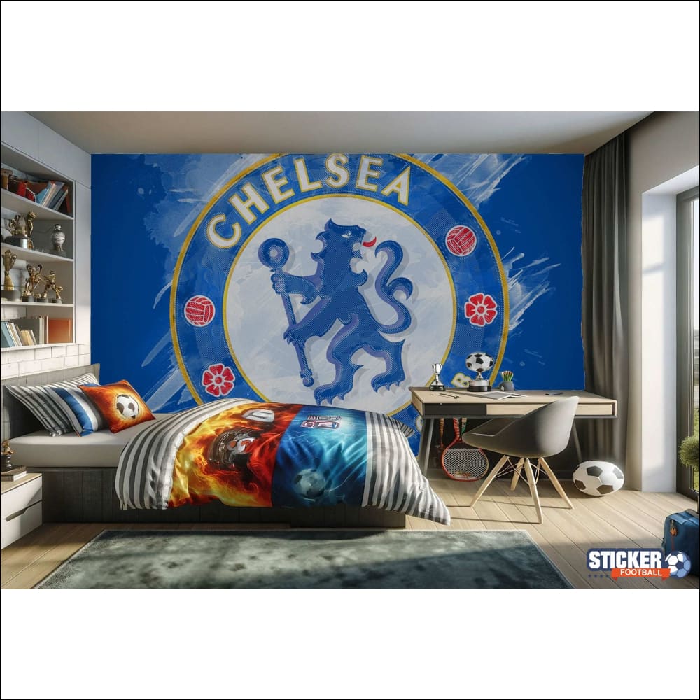 Chambre à coucher sur le thème de Chelsea.