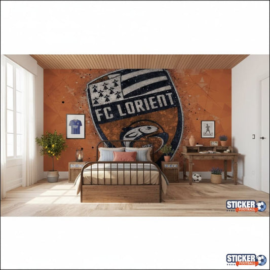 Visualisation papier peint foot FC Lorient logo_