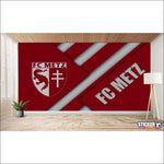 papier peint foot FC Metz logo - Vignette | stickers foot