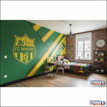 papier peint foot FC Nantes football - Vignette | stickers foot