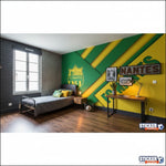papier peint foot FC Nantes football - Vignette | stickers foot