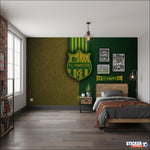 papier peint foot FC Nantes - Vignette | stickers foot
