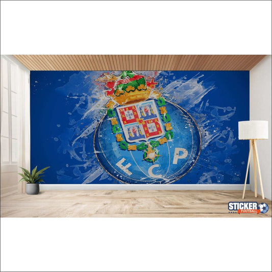 Art mural de l’écusson du FC Porto.