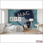 papier peint foot Le Havre HAC - Vignette | stickers foot