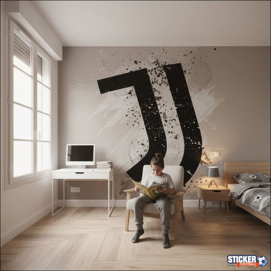 Visualisation papier peint foot Juventus decoration