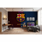 Papel pintado Barcelona - FC BARCELONA logo deco Barça - Vignette | stickers foot