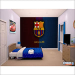 Papel pintado Barcelona - FC BARCELONA logo deco Barça - Vignette | stickers foot