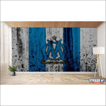 papier peint foot OM Olympique Marseille logo - Vignette | stickers foot