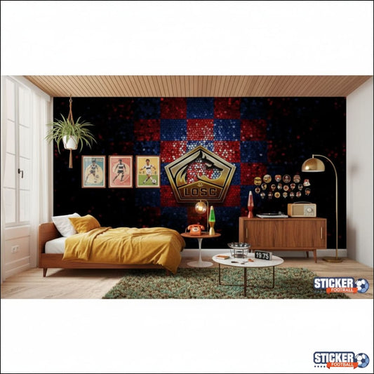 Visualisation papier peint football Lille LOSC 1