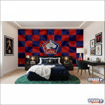 papier peint football Lille LOSC LOGO drapeau - Vignette | stickers foot