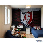 papier peint football Lille LOSC supporter - Vignette | stickers foot