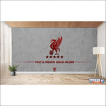 papier peint football Liverpool decor - Vignette | stickers foot