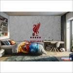 papier peint football Liverpool decor - Vignette | stickers foot