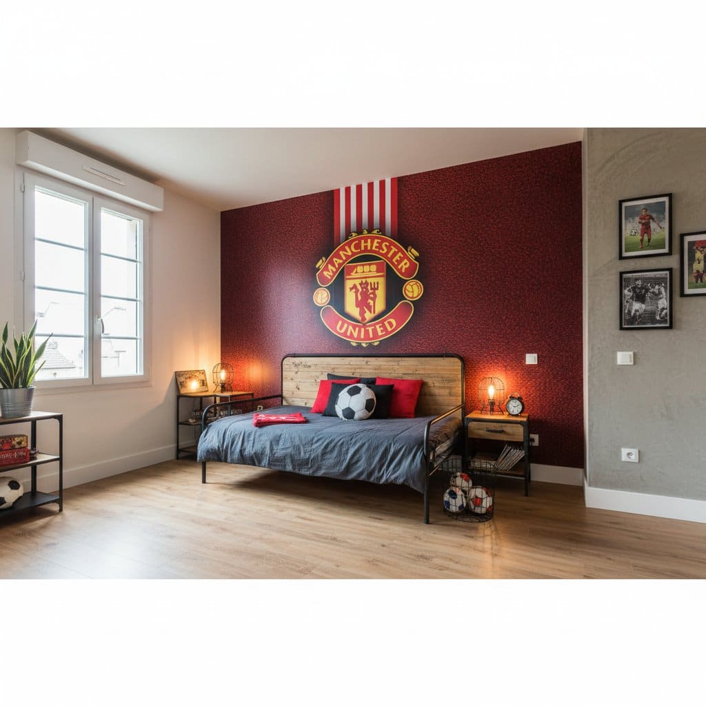 Visualisation papier peint football manchester image
