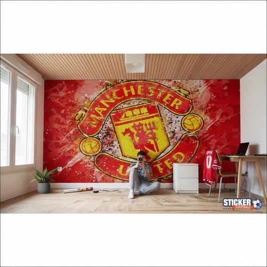 Visualisation papier peint football Manchester United FC logo