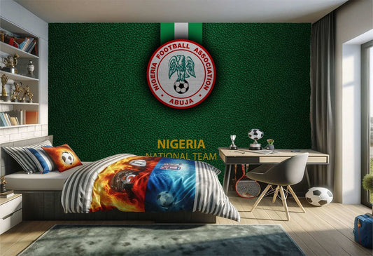 Chambre à coucher sur le thème du Nigeria.