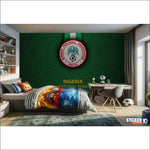 papier peint football Nigeria logo - Vignette | stickers foot