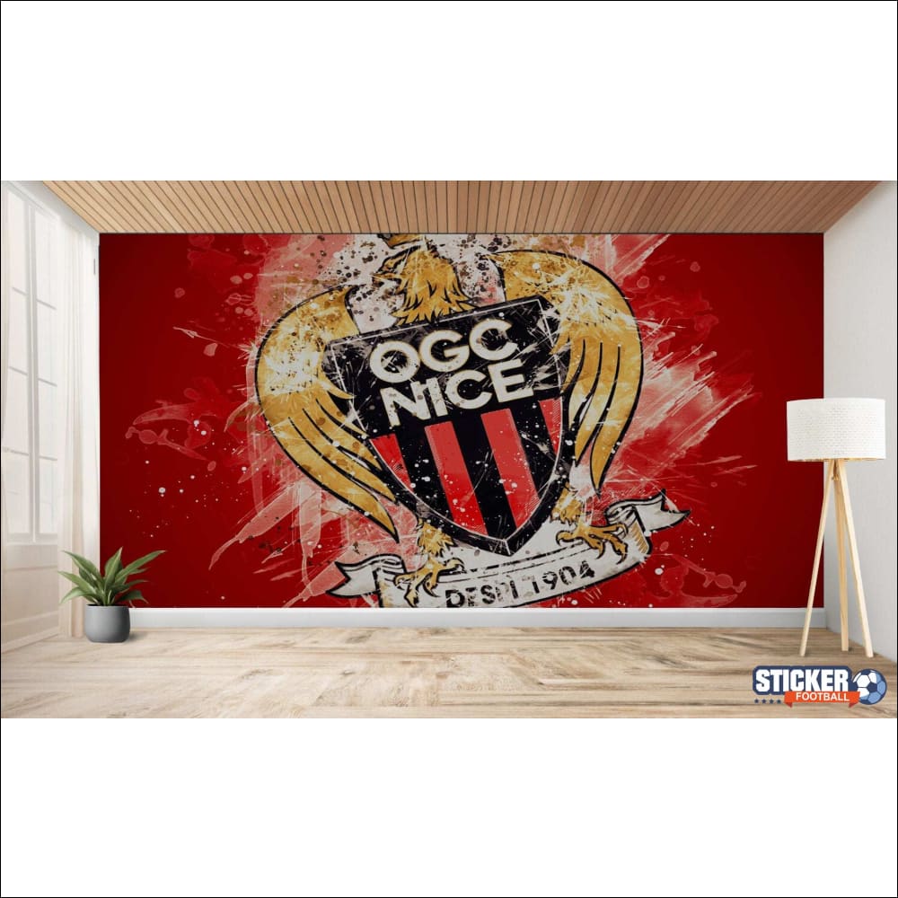 L’écusson de l’OGC Nice.