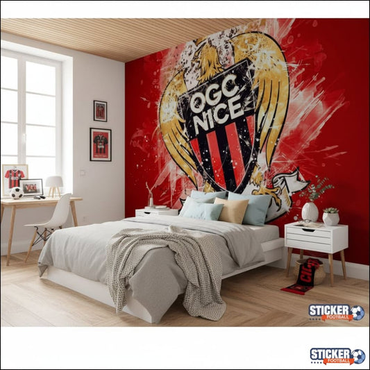 Visualisation papier peint football OGC Nice