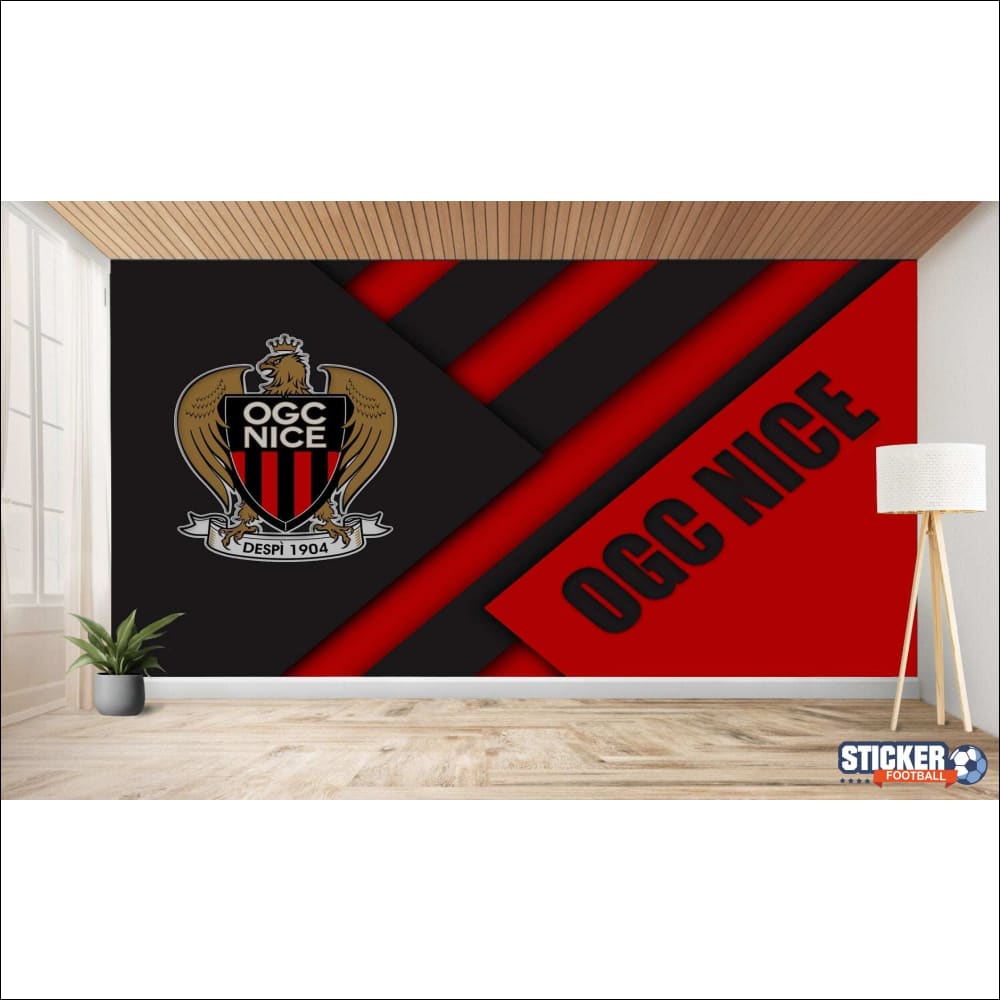 OGC Jolie fresque murale à thème.