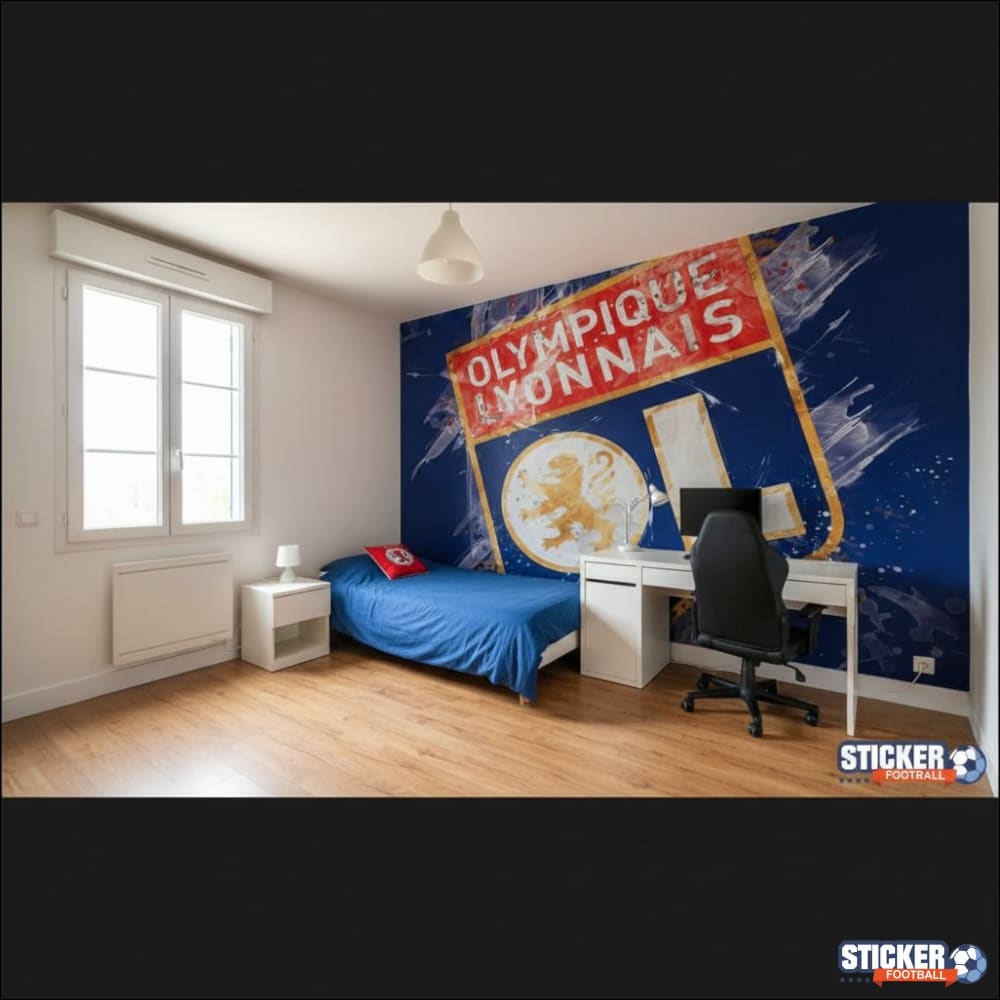 Visualisation papier peint football OL LYON fan