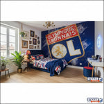 papier peint football OL LYON fan - Vignette | stickers foot