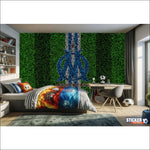 papier peint football OL - Vignette | stickers foot