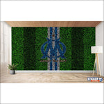 papier peint football OL - Vignette | stickers foot