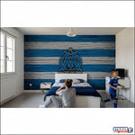 papier peint football OM - Vignette | stickers foot