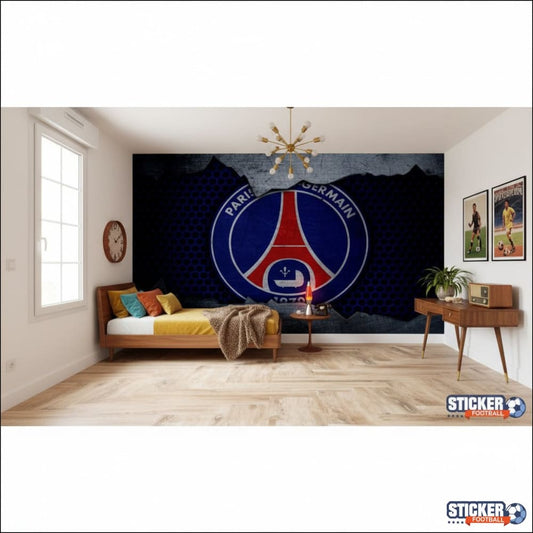Visualisation papier peint football PSG deco foot