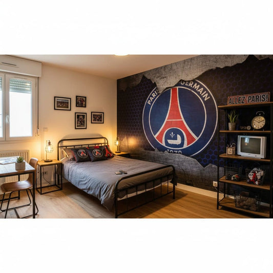 Visualisation papier peint football PSG deco foot