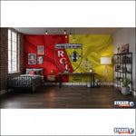 papier peint football RC Lens deco foot effet - Vignette | stickers foot