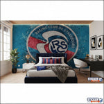 papier peint football RC Strasbourg Alsace - Vignette | stickers foot
