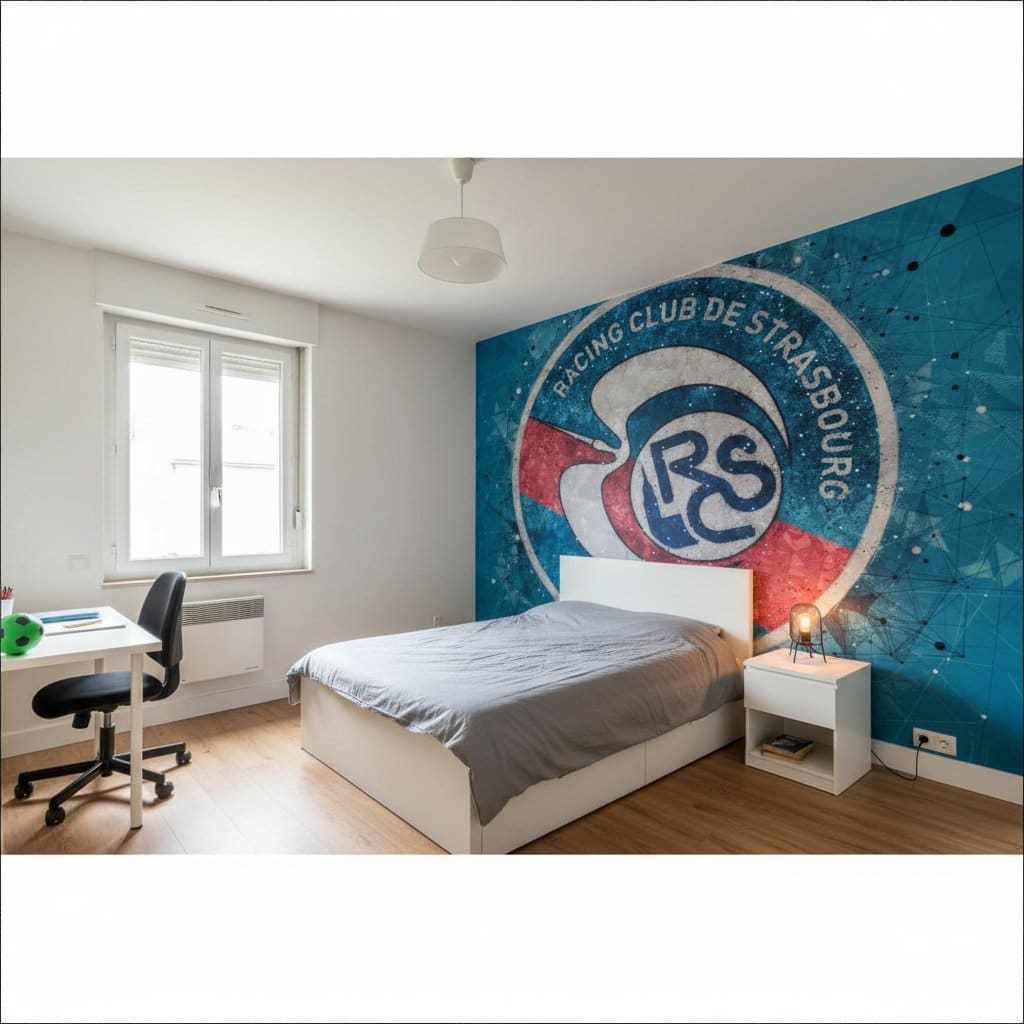 Visualisation papier peint football RC Strasbourg Alsace