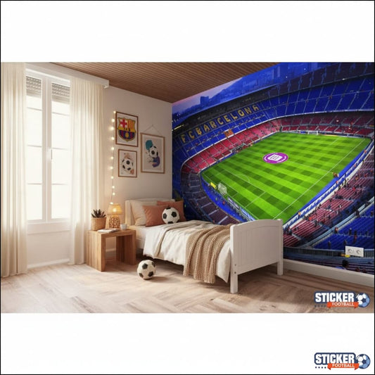 Visualisation Papier peint football stade de foot - Camp Nou