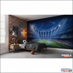 papier peint football stade ligue - Vignette | stickers foot
