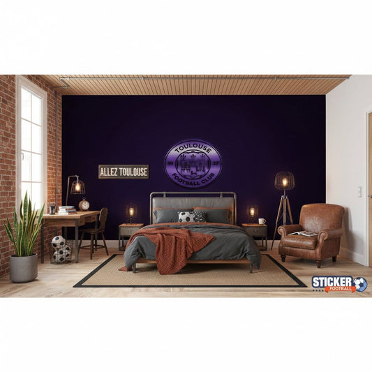 Visualisation papier peint football Toulouse 1