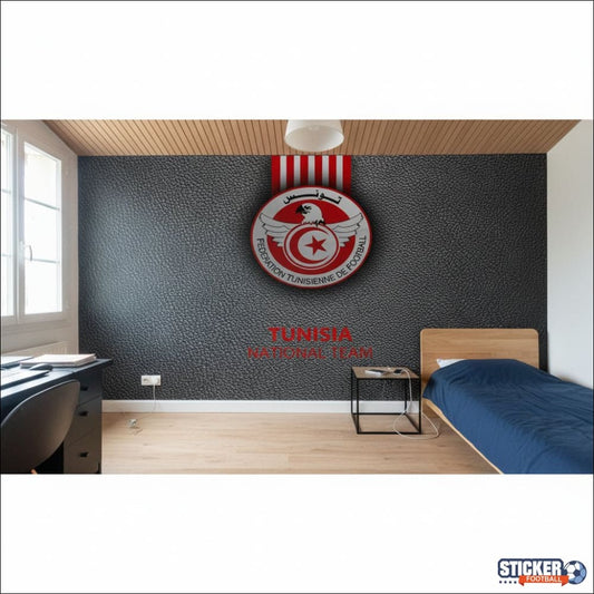 Visualisation papier peint football Tunisie deco