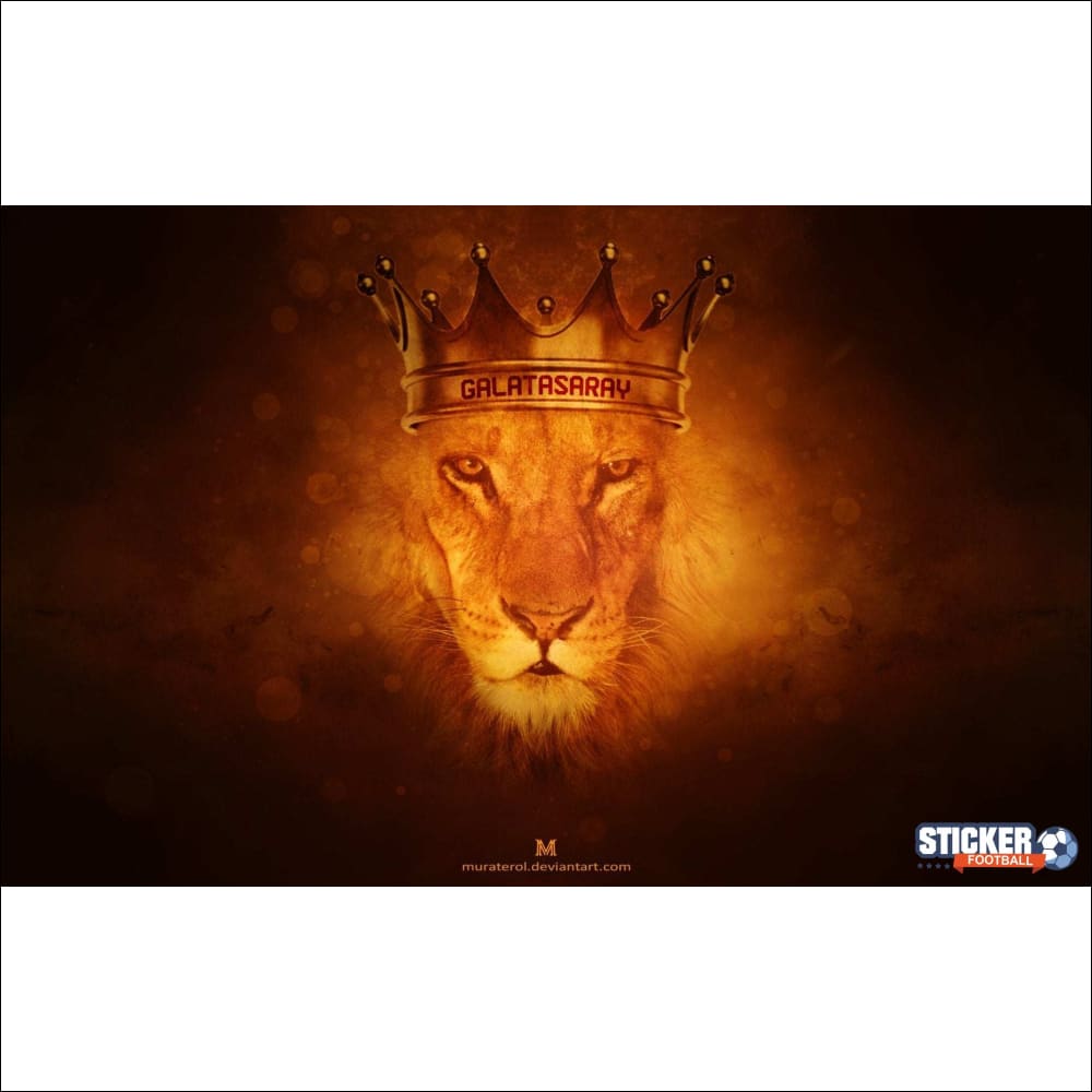 Lion portant une couronne.