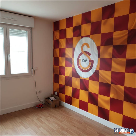Visualisation Papier Peint Galatasaray S.K. - Logo Emblem Soccer