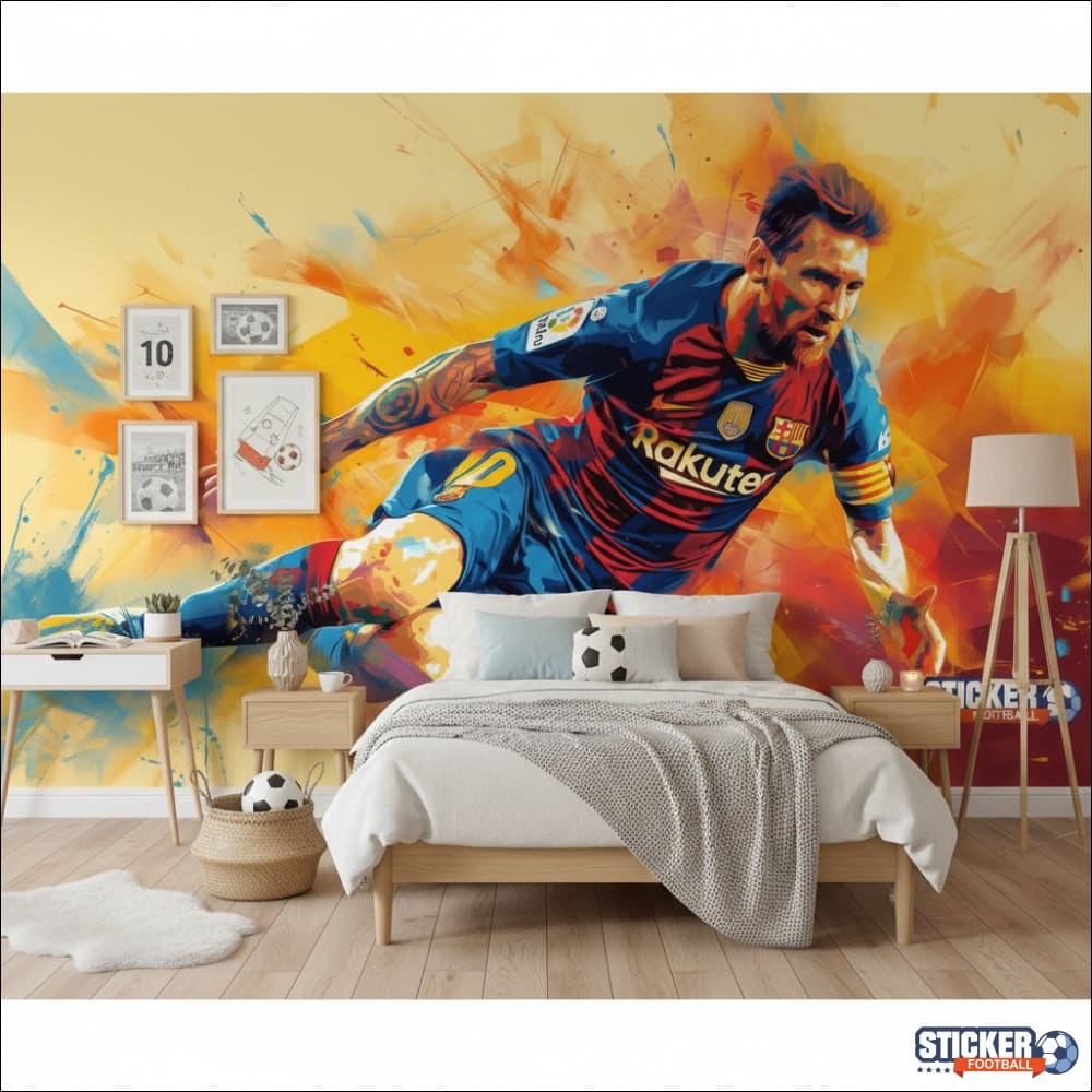 Visualisation Papier Peint Lionel Messi - FC Barcelona Soccer